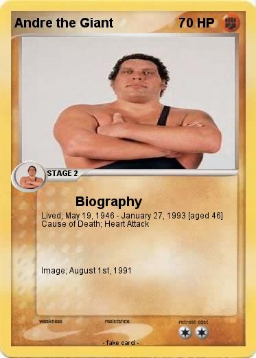 Pokemon Andre the Giant