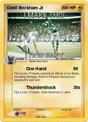 Pokemon Odell Beckham Jr