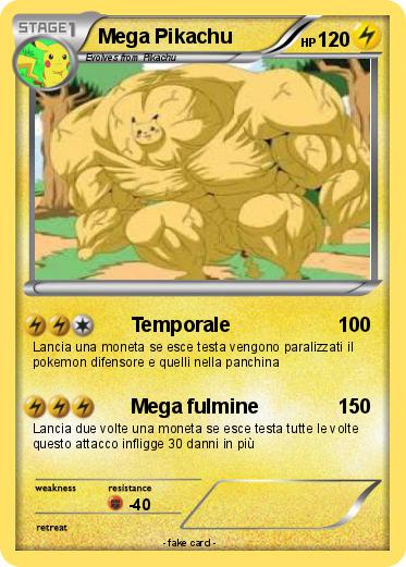 Pokemon Mega Pikachu