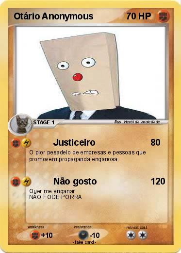 Pokemon Otário Anonymous