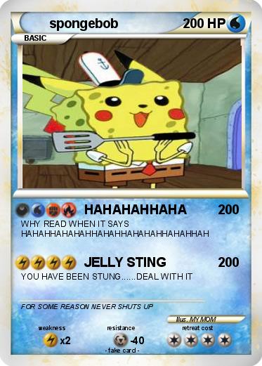 Pokemon spongebob