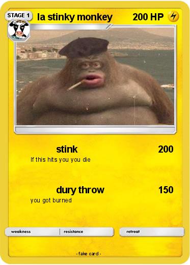 Pokemon la stinky monkey