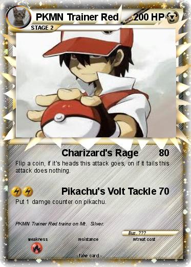 Pokemon PKMN Trainer Red