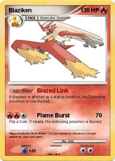 Pokemon Blaziken