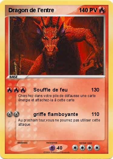 Pokemon Dragon de l'entre 