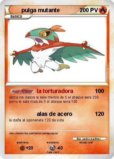 Pokemon pulga mutante