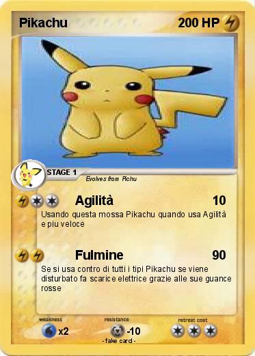 Pokemon Pikachu