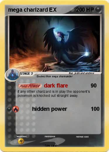 Pokemon mega charizard EX