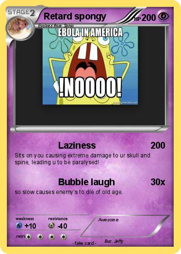 Pokemon Retard spongy