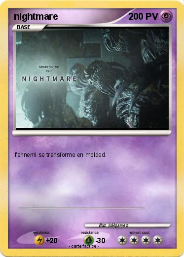 Pokemon nightmare