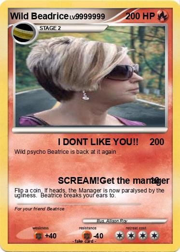 Pokemon Wild Beadrice
