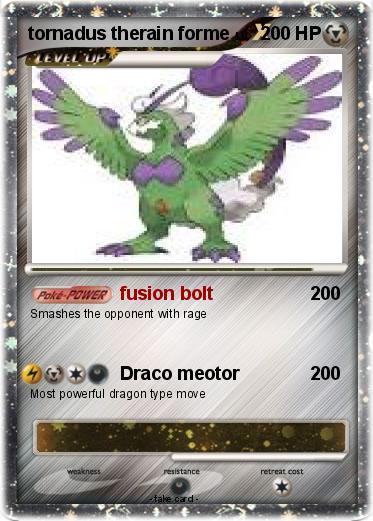 Pokemon tornadus therain forme
