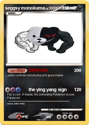 Pokemon seggsy monokuma