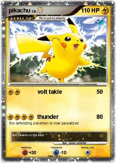 Pokemon pikachu