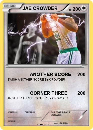 Pokemon JAE CROWDER