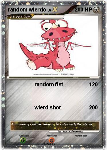 Pokemon random wierdo