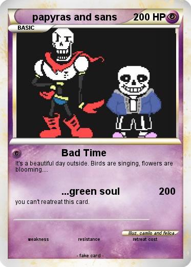 Pokemon papyras and sans