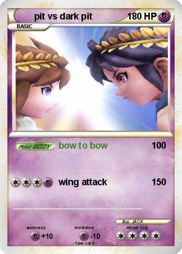 Pokemon pit vs dark pit
