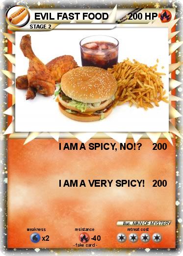 Pokemon EVIL FAST FOOD