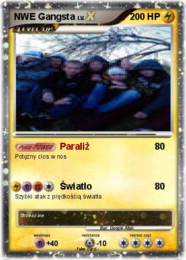 Pokemon NWE Gangsta