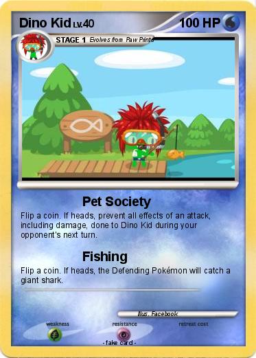 Pokemon Dino Kid
