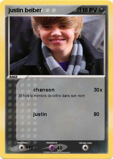Pokemon justin beiber