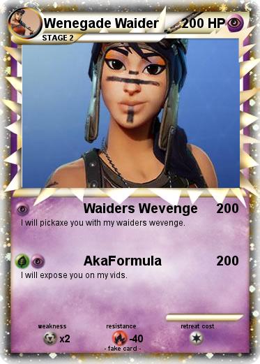 Pokemon Wenegade Waider