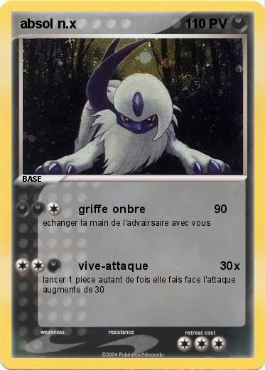 Pokemon absol n.x
