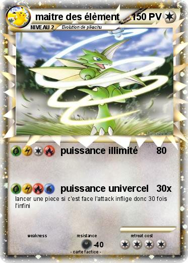 Pokemon maitre des élèment