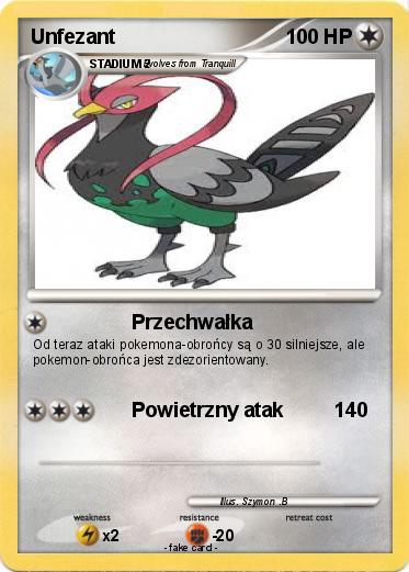 Pokemon Unfezant