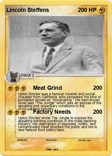 Pokemon Lincoln Steffens