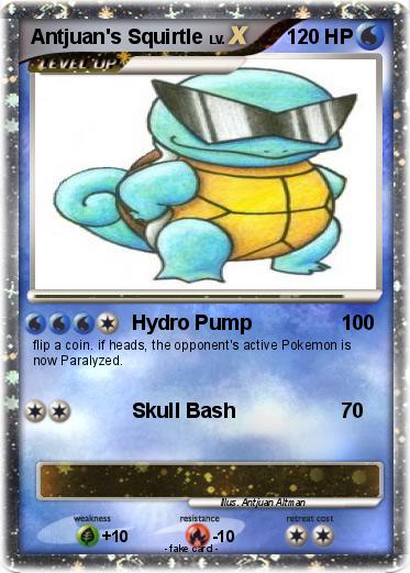 Pokemon Antjuan's Squirtle