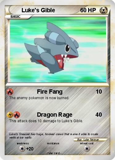 Pokemon Luke's Gible