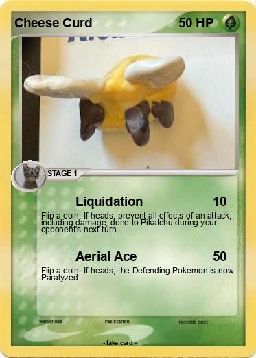 Pokemon Cheese Curd