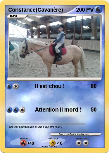 Pokemon Constance(Cavalière)