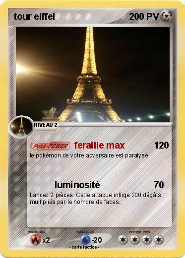 Pokemon tour eiffel