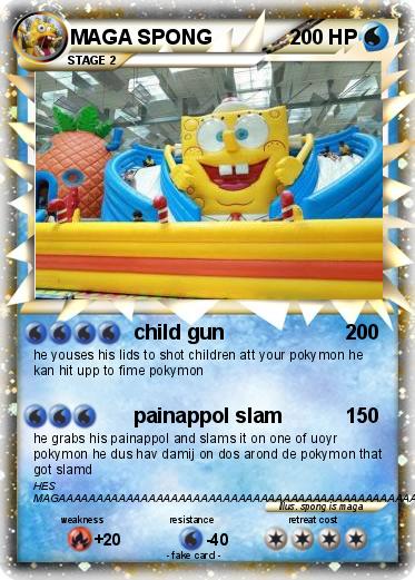 Pokemon MAGA SPONG