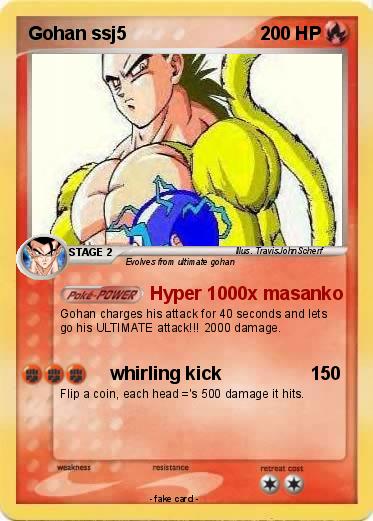 Pokemon Gohan ssj5