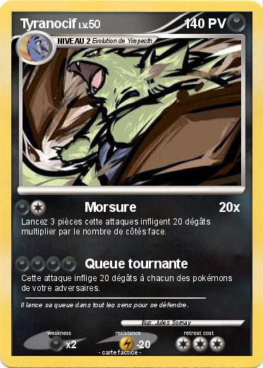 Pokemon Tyranocif