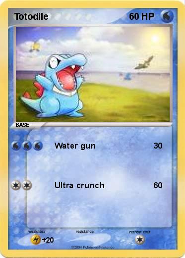 Pokemon Totodile   
