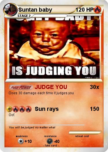 Pokemon Suntan baby