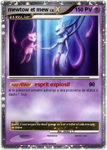 Pokemon mewtow et mew