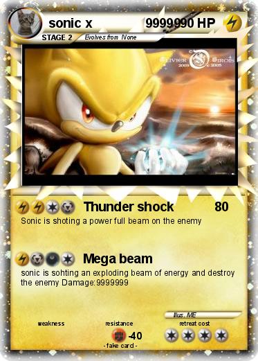 Pokemon sonic x               99999