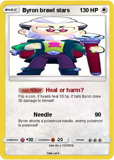 Pokemon Byron brawl stars