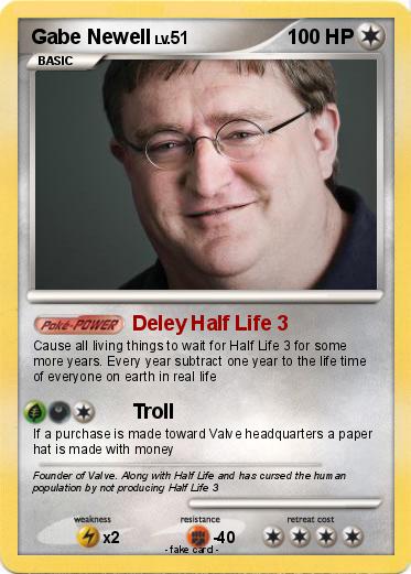 Pokemon Gabe Newell