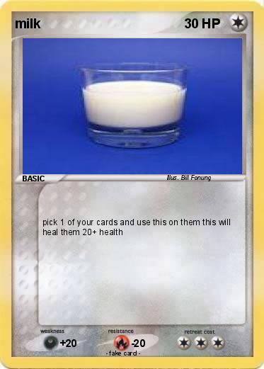 Pokemon milk