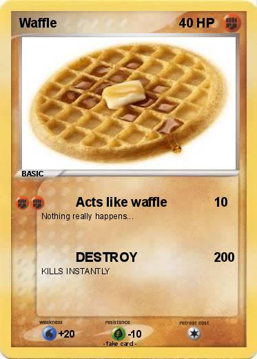 Pokemon Waffle