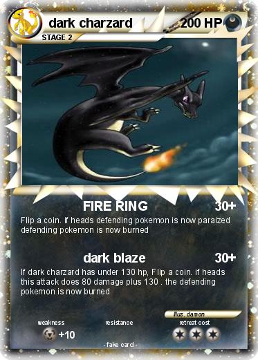 Pokemon dark charzard