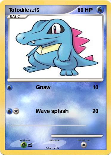 Pokemon Totodile