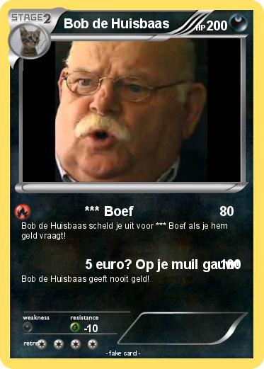 Pokemon Bob de Huisbaas